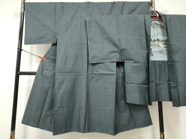 平和屋着物男性　本場大島紬　アンサンブル　100亀甲　総詰め　正絹　逸品　DAAM4612yyy