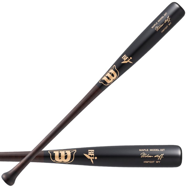 ウィルソン WILSON 硬式木製バット ウイルソンスタッフ 22T型 HWY22T くり抜きあり 野球 硬式 バット BFJ 25SS WBW2000010