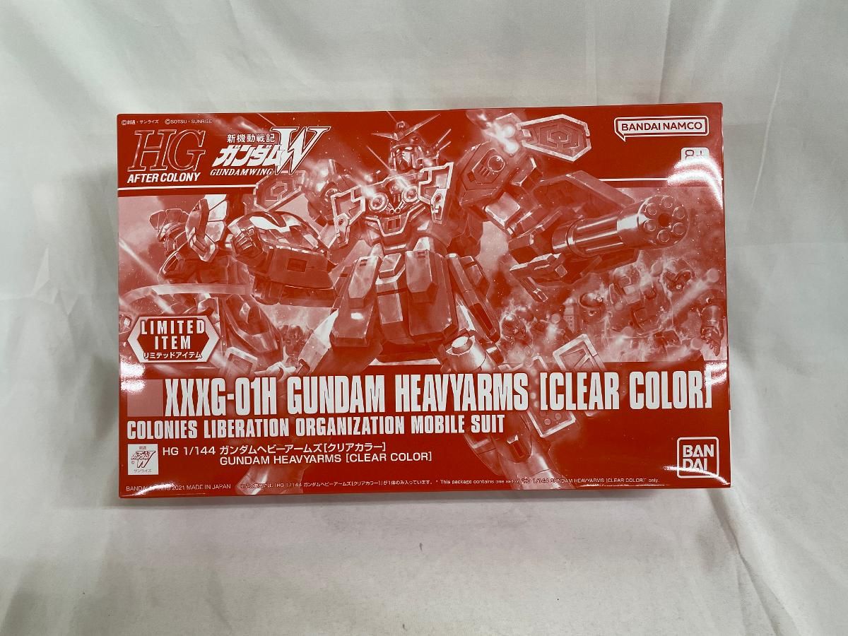 大人気 未開封】1/144 HG XXXG-01H ガンダムヘビーアームズ(クリア プラモデル