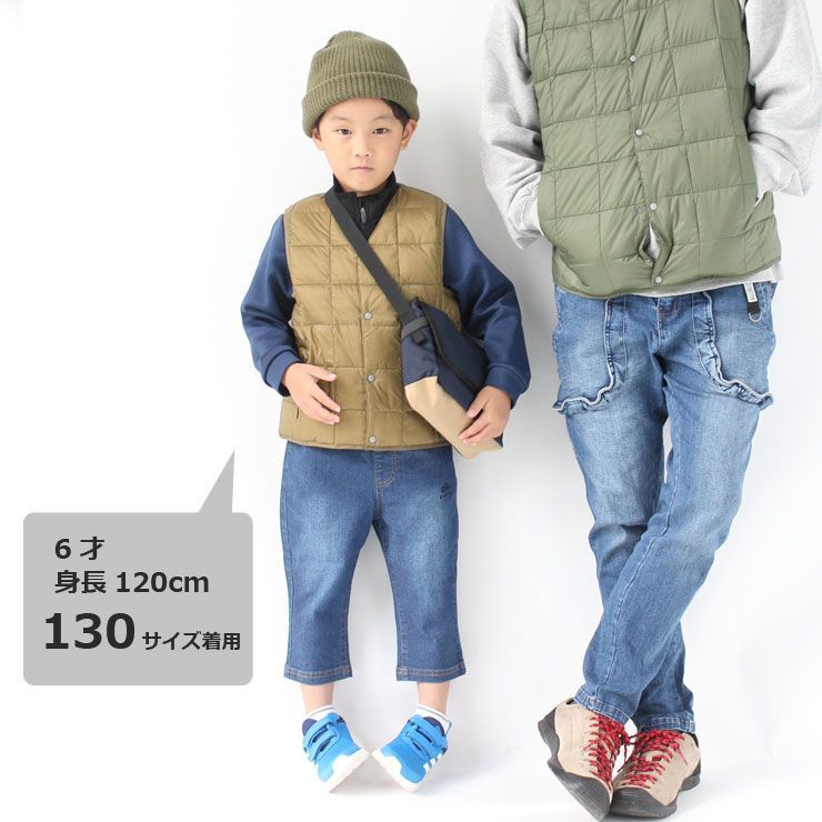 キッズ インナーダウンベスト ベスト ダウン ダウンベスト Vネックボタン TAION – KIDSベーシック インナー タイオン TAION(タイオン) ⁄ クルーネック ベーシック 「WEB限定」TAION:100