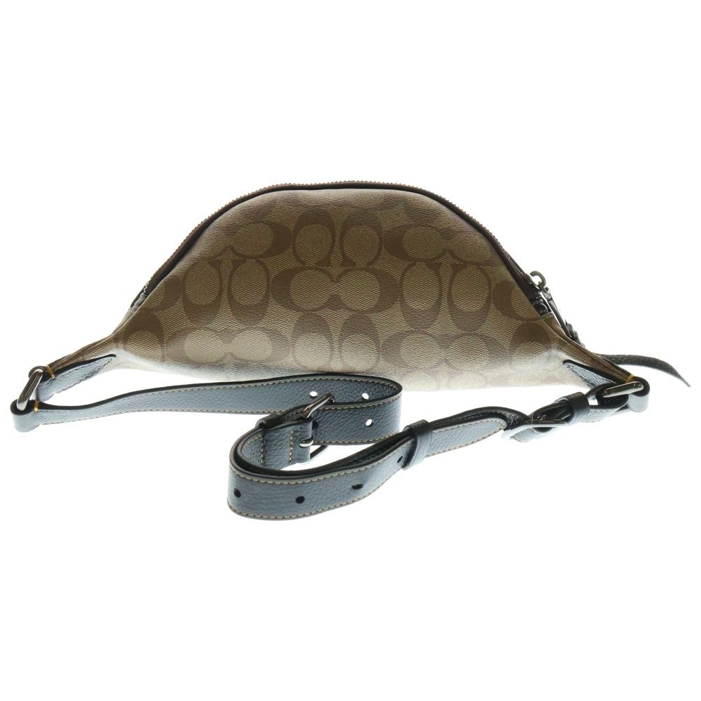 COACH コーチ ×STAR WARS スターウォーズ シグネチャーロゴキャンバス ウエストポーチ ボディバッグ ブラウン F88013