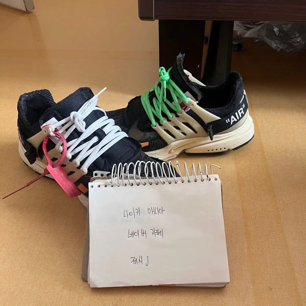 290 NIKE ナイキ オフホワイト THE TEN プレスト V1 OG