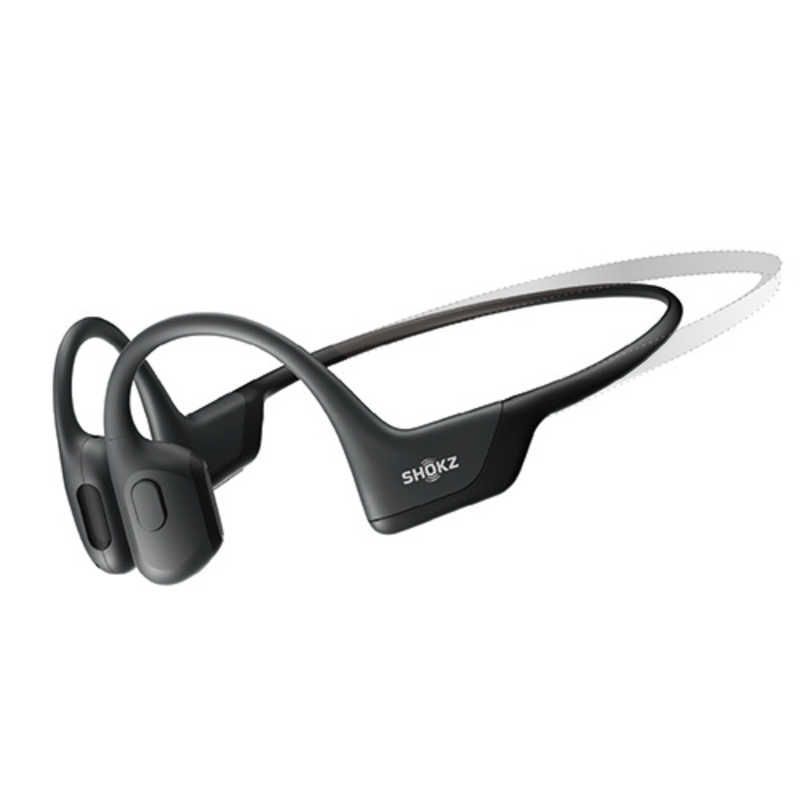 【新品未使用】ＳＨＯＫＺ　ブルートゥースイヤホン OpenRun Pro Mini ブラック ［マイク対応 骨伝導 Bluetooth］　 SKZ-EP-000014