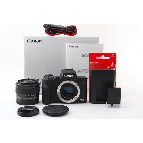 キヤノン canon EOS KISS M レンズキット ブラック Amazon | Canon ミラーレス一眼カメラ EOS Kiss M 標準ズーム