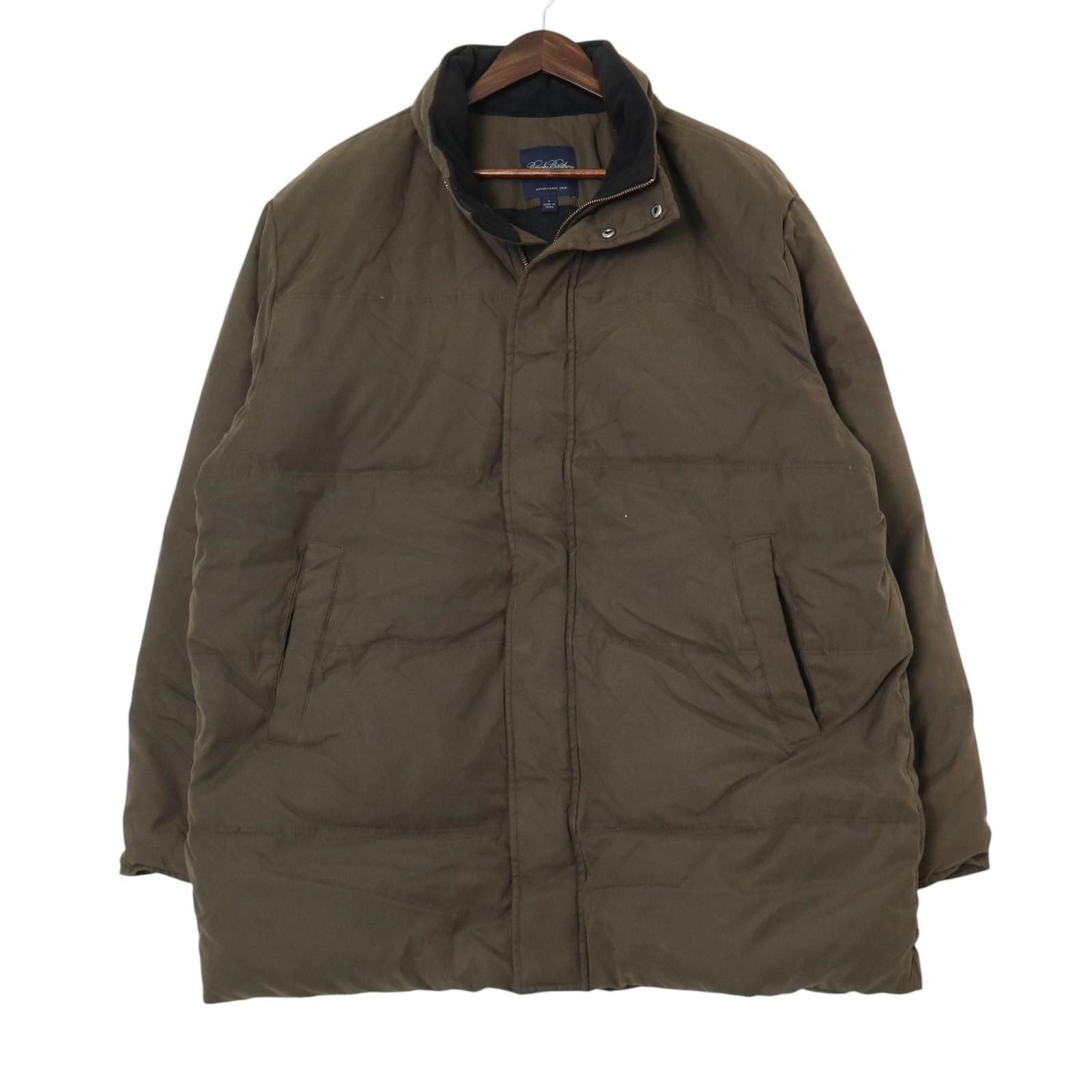 Brooks Brothers ブルックスブラザーズ ダウンジャケット カーキ 