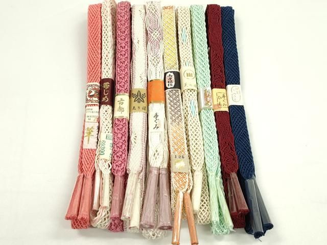 平和屋本店 夏物 和装小物 帯締め10本セット CXAA0346s5