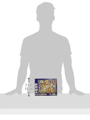 【枠付き完成品】ディズニーオールスターステンドグラスジグソーパズル Amazon.co.jp: 4000ピース ジグソーパズル ディズニー