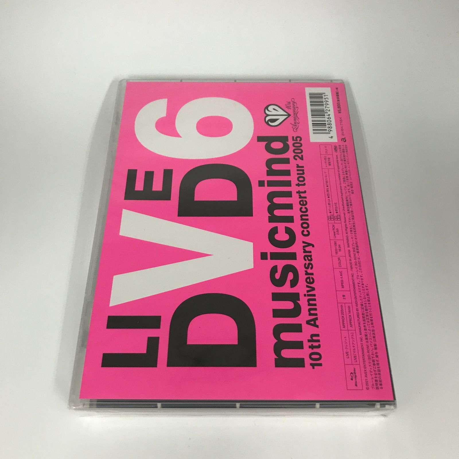 未開封 Blu-ray AVXD-27995 V6 10th Anniversary CONCERT TOUR