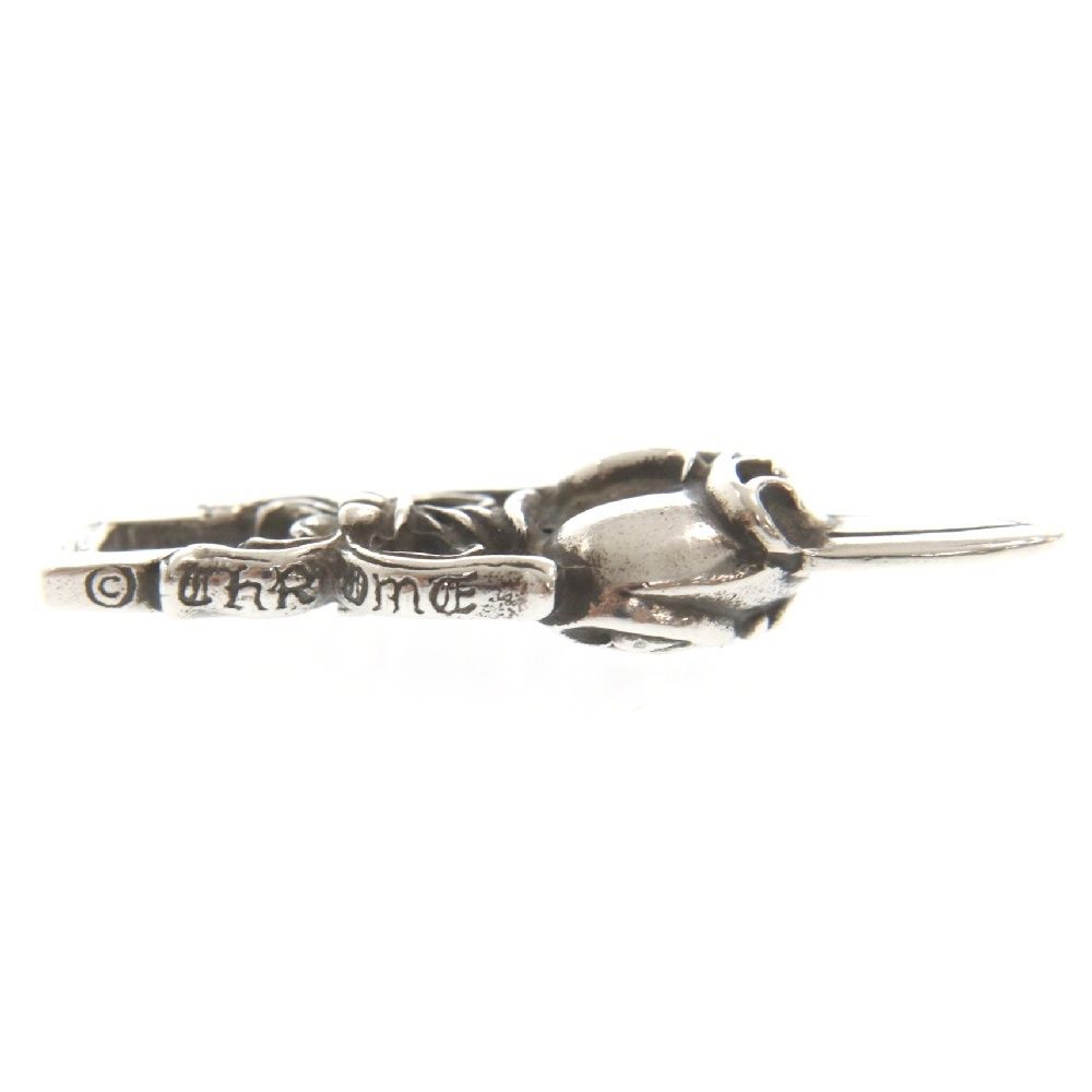 CHROME HEARTS (クロムハーツ) DAGGER HEART ダガーハート ペンダント シルバーネックレストップ