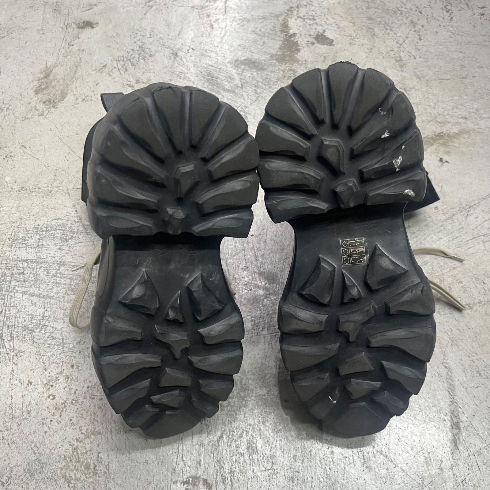参考上代358600円 国内正規 Rick Owens Hollywood Megalaced Mega 
