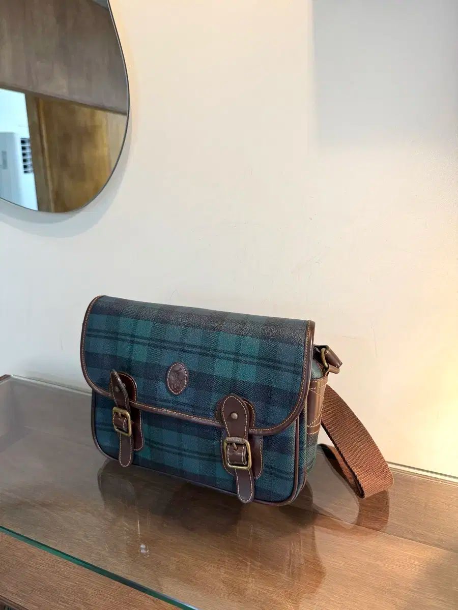 POLO RALPH LAUREN ポロラルフローレン Ralph Lauren ラルフローレン ブラックウォッチ チェック ショルダーバッグ