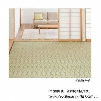 PP柄上敷 柳(やなぎ) GR 江戸間8帖 81947580