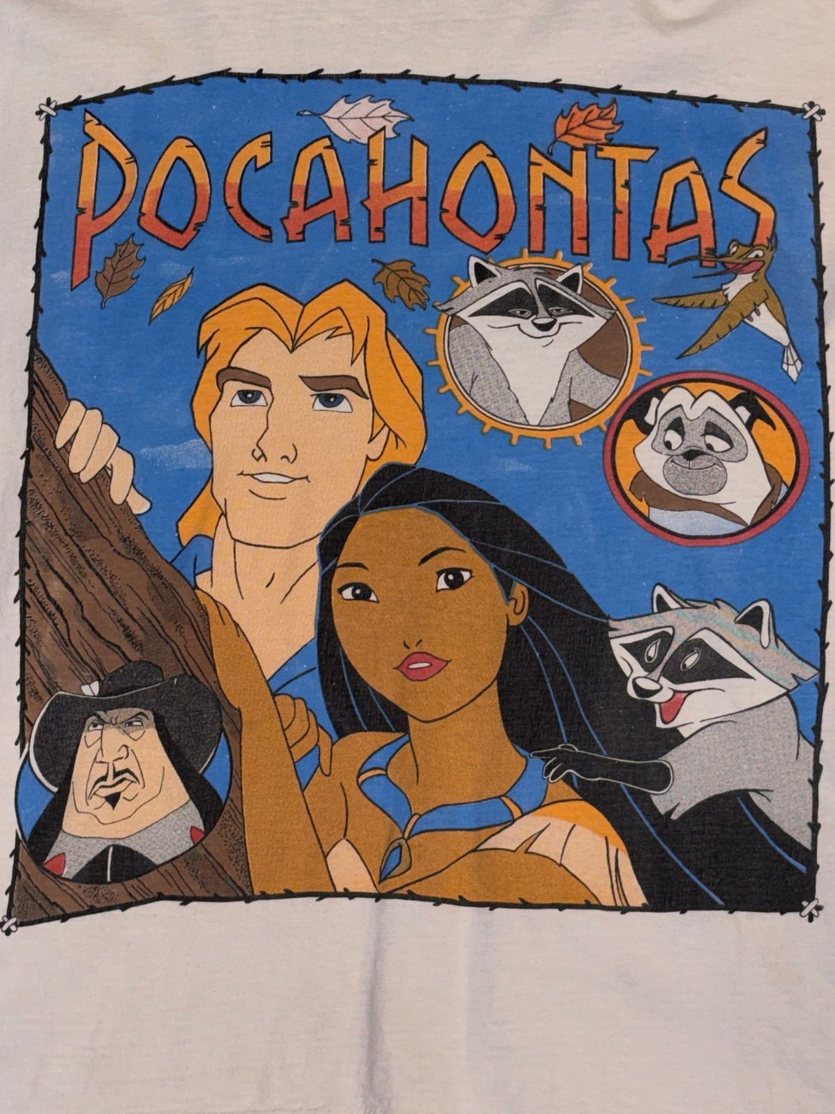 90s Disney ディズニー映画 POCAHONTAS ポカホンタス ヴィンテージ T 