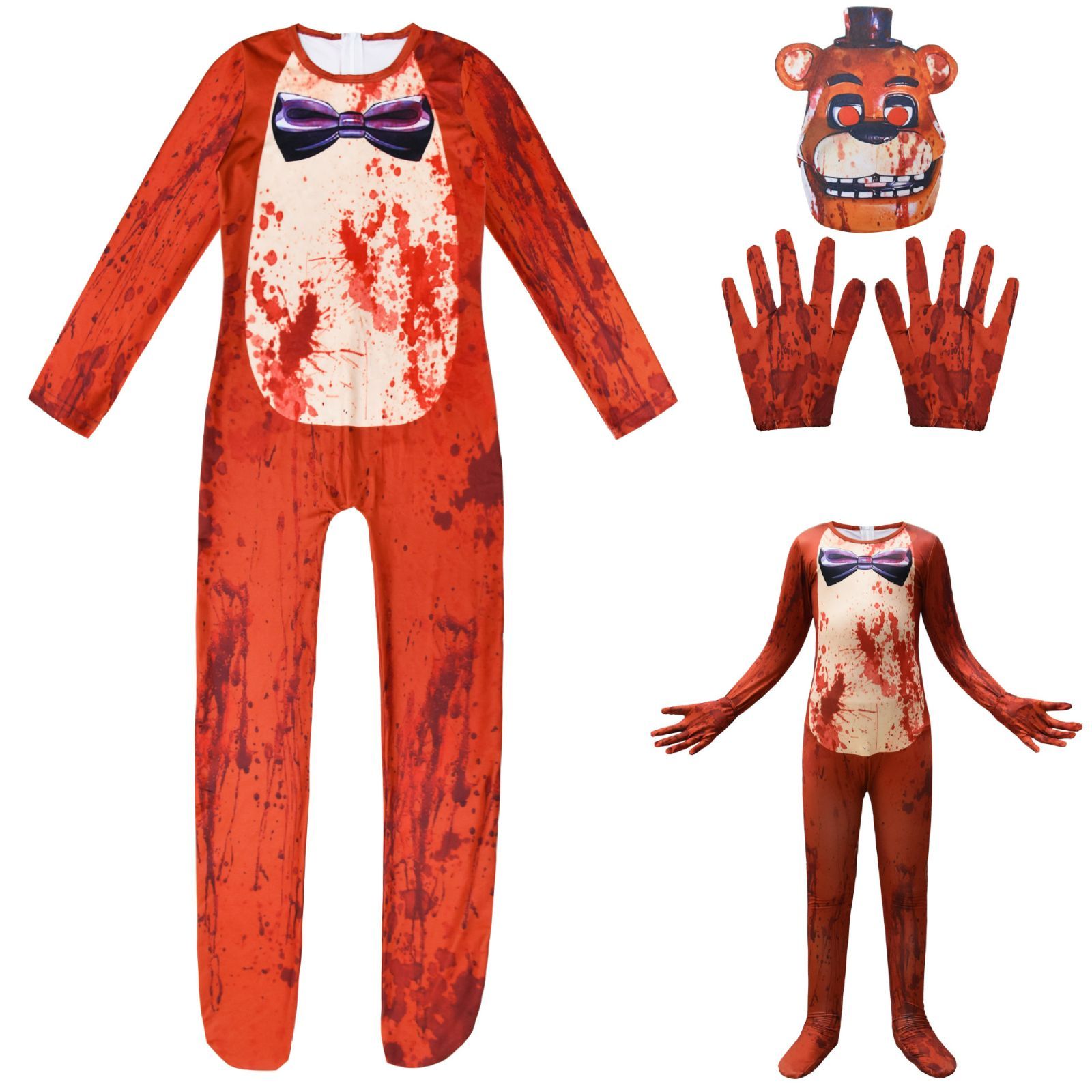 FNAF フレディ2 コスプレ 子供キッズ着ぐるみ2点セット