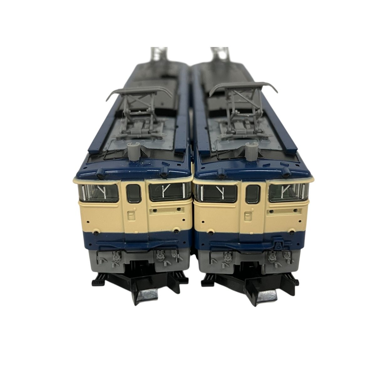 TOMIX 7105 EF65 2000ジャンク品 TOMIX 7105 JR EF65 2000形電気機関車(復活国鉄色) 2両セット N
