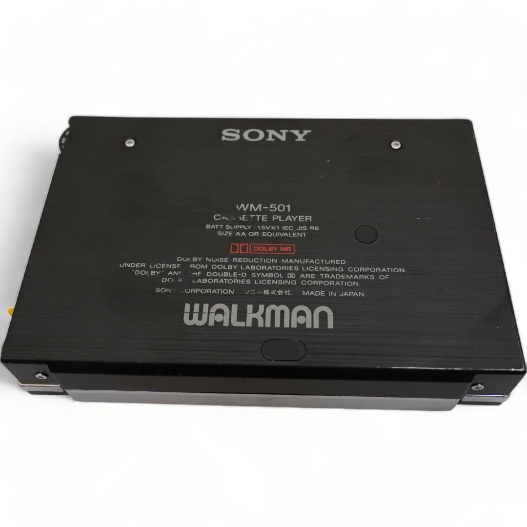 SONY WALKMAN WM-501 Black - ポータブルプレーヤー