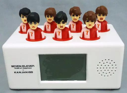 置き時計 壁掛け時計 男性 関ジャニ∞ SUPER EIGHT 音声付き目覚まし時計 セブンイレブン×関ジャニ∞