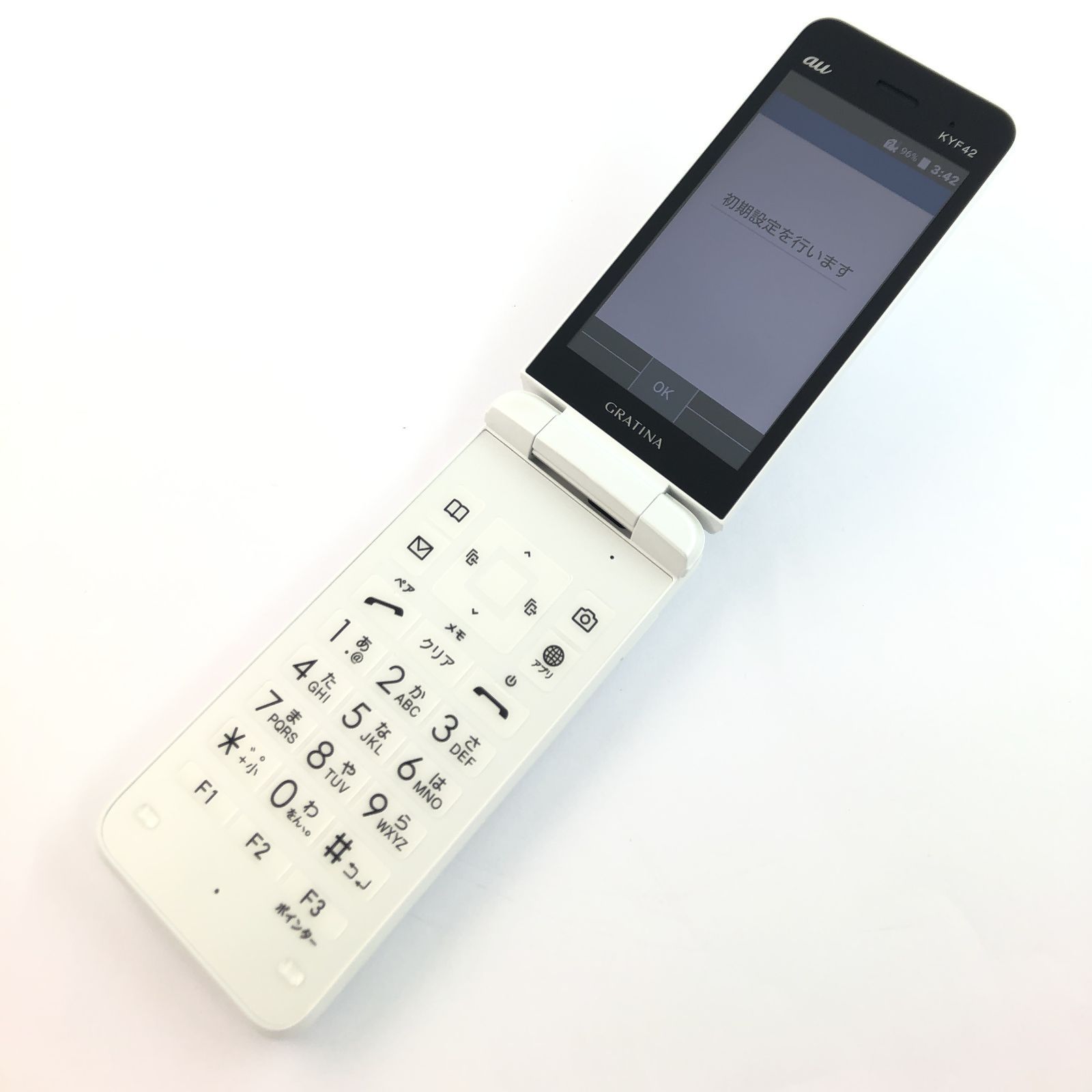 au GRATINA KYF42 ホワイト 【公式通販】