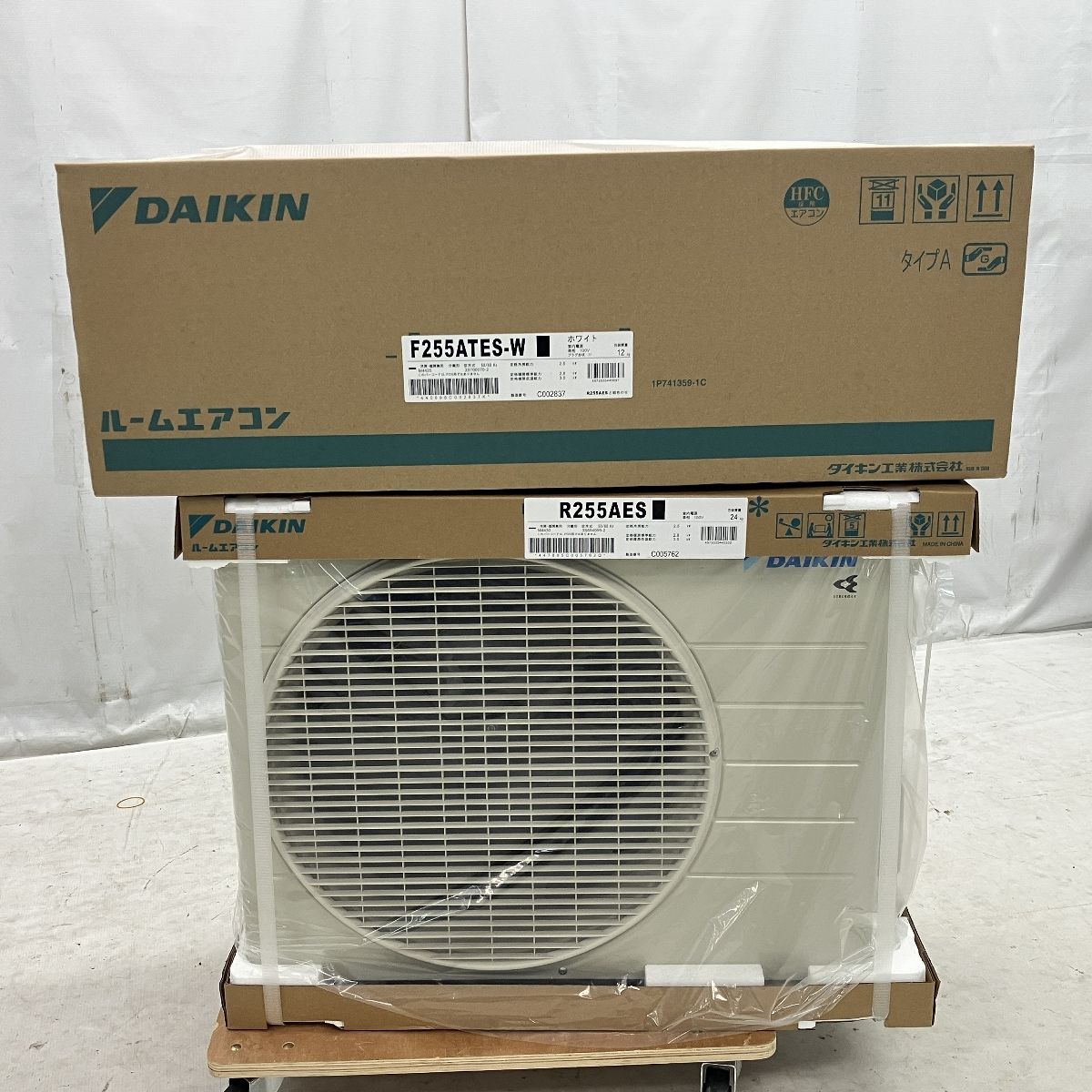 ダイキン エアコン F25WTES 2019年式 8～10畳 未使用