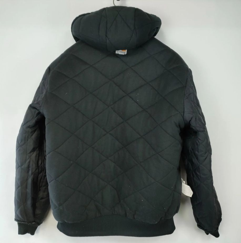 carhartt アクティブジャケット ブラック L 中綿 キルティング