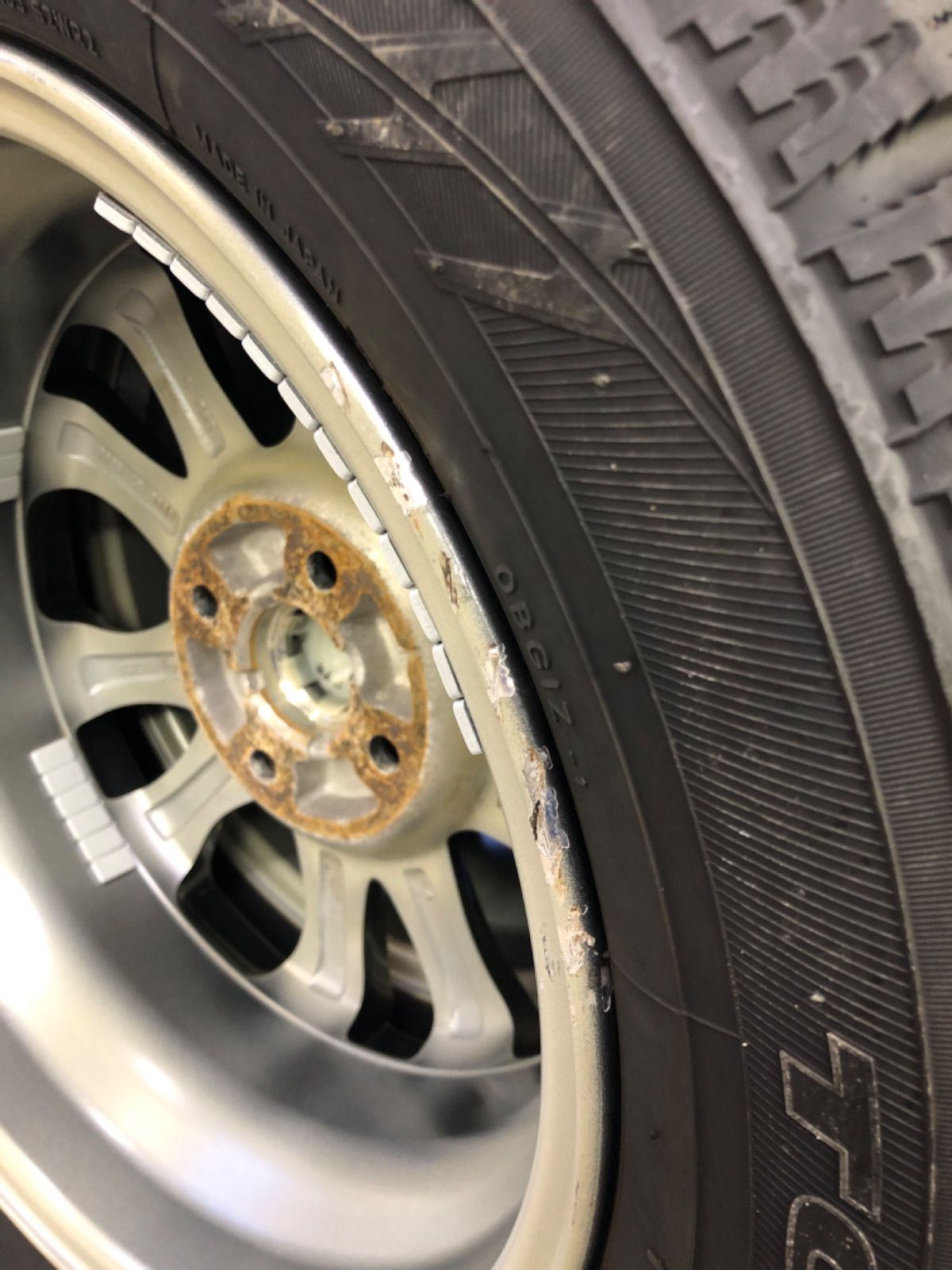 ホイール・TOYO スタッドレス 4本 185/65R15 マツダ2・デミオ他 マツダ デミオ マツダ2 185/65R15 スタッドレス 純正アルミ