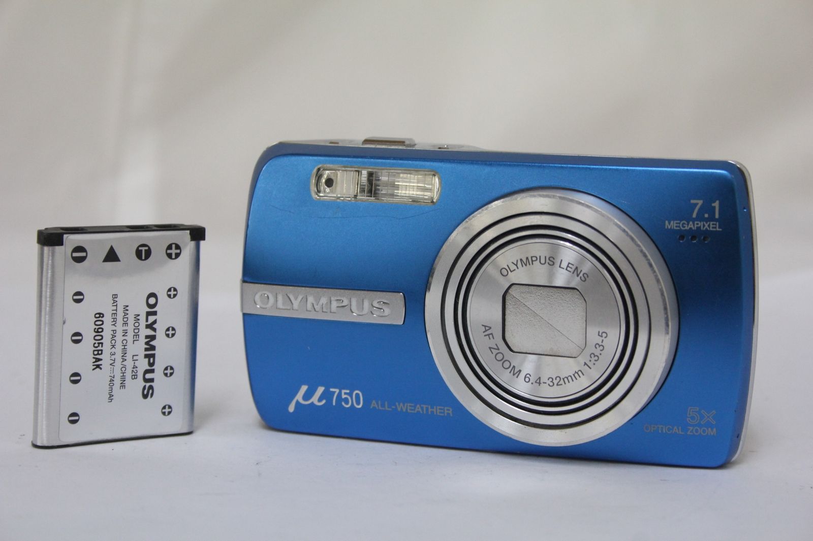 OLYMPUSデジカメ μ750 OLYMPUS μ750 コンパクトデジタルカメラ 返品