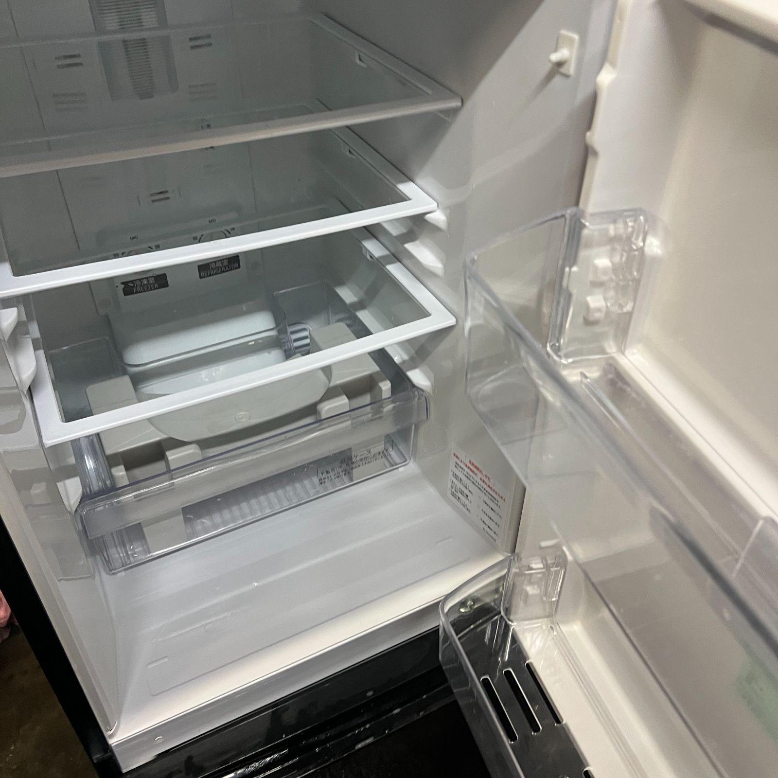 2018年製 冷蔵庫（146L）近隣配送無料＋保証＋設置込 23区配送無料/2018年 冷蔵庫 【三菱】【分解・高圧洗浄済】146