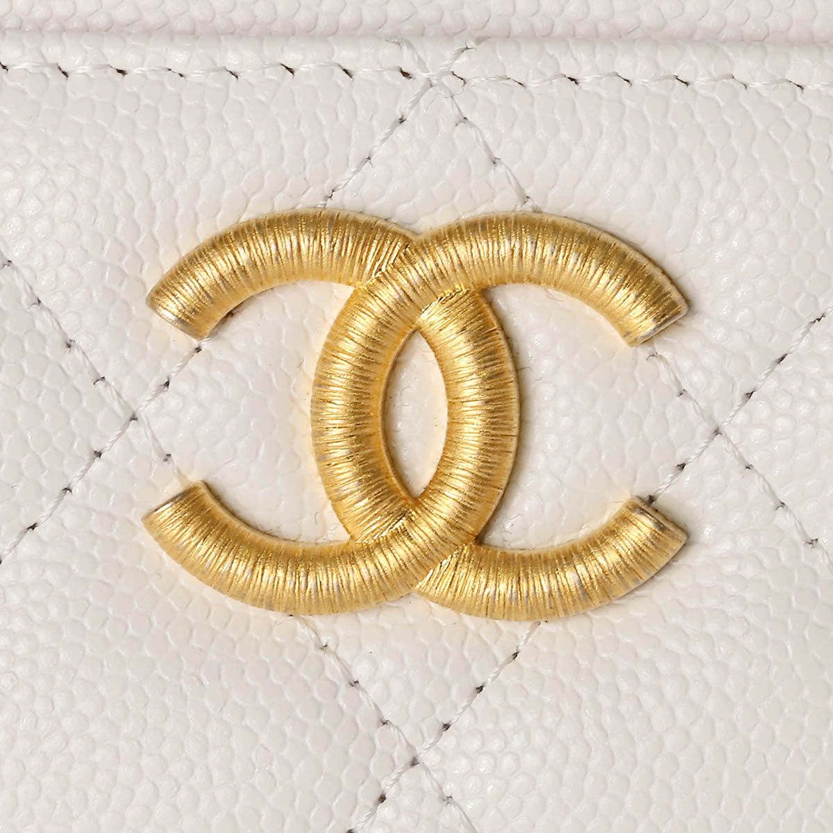 新品 シャネル CHANEL カードケース フラグメントケース ホワイト  