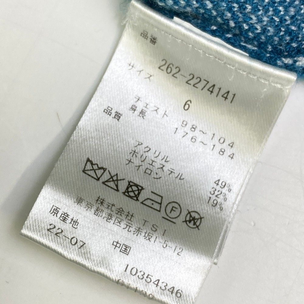 サイズ：6 JACK BUNNY ジャックバニー タートルネック 長袖