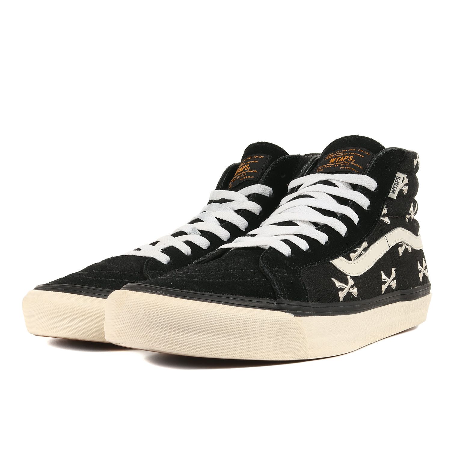 WTAPS ダブルタップス サイズ:28.5cm / 16SS VANS VAULT OG SK8-Hi LX CROSS BONES バンズ ボルト  スケートハイ クロスボーン ブラック 黒 US10.5 / コラボ ハイカット スニーカー シューズ - メルカリ