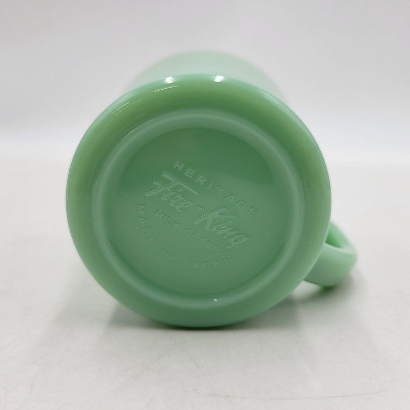 中古美品】 FIRE KING ファイヤーキング JADEITE MUG D HAND