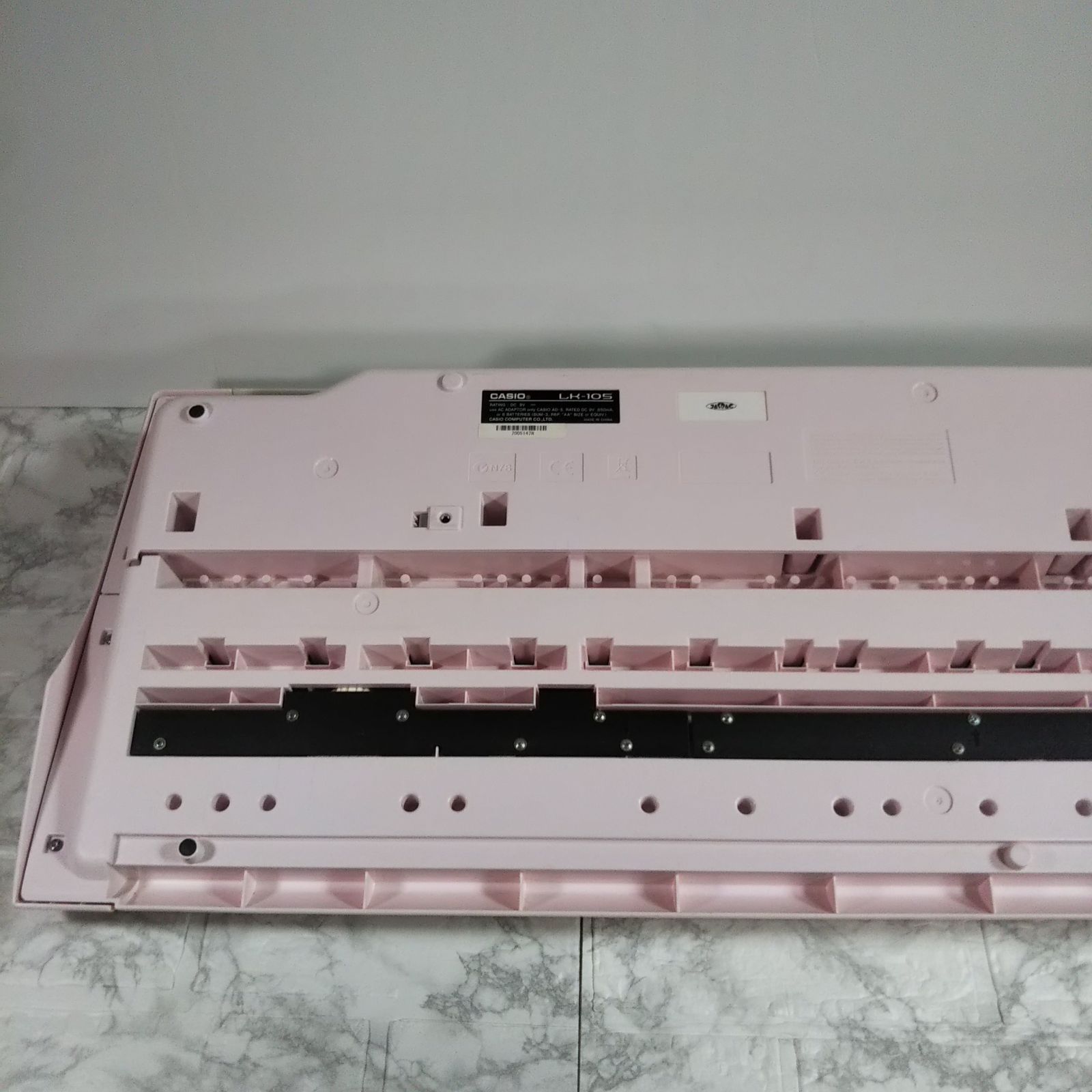 CASIO LK-105 61鍵盤光ナビゲーションキーボード 中古品 - メルカリ