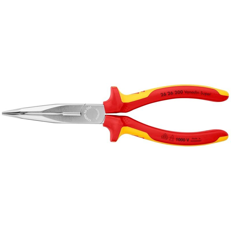クニペックス KNIPEX KNIPEX クニペックス 絶縁1000V先曲ロングラジオペンチ 200mm 0