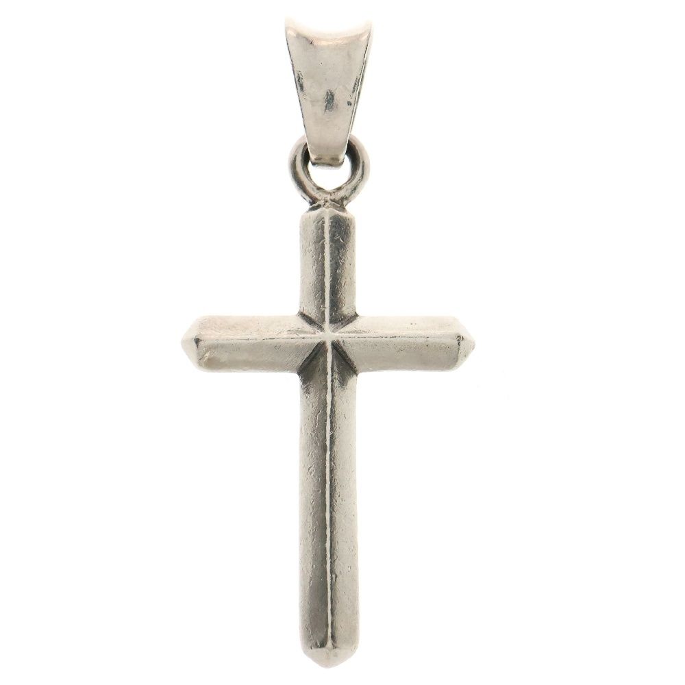 Travis Walker トラヴィスワーカー LARGE BAR CROSS PENDANT ラージバー クロスモチーフ ネックレストップ ペンダント シルバー