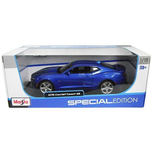 Maisto (マイスト) 2016 Chevrolet Camaro SS 1/18 ブルー