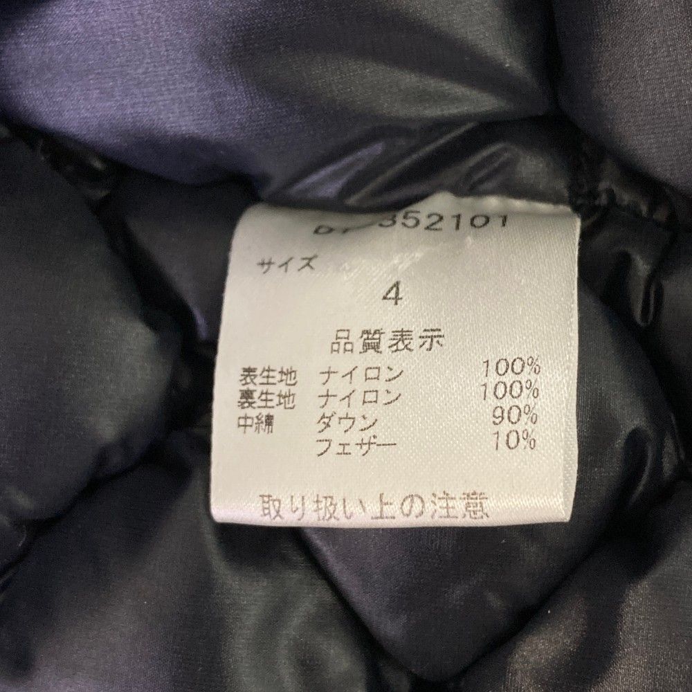 サイズ：4 DANCE WITH DRAGON ダンスウィズドラゴン ダウン ジップ