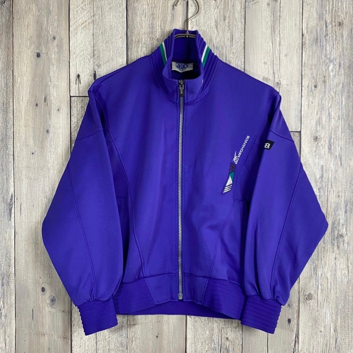 90s asics】OLD アシックス ジャージ トラック ジャケット S - メルカリ