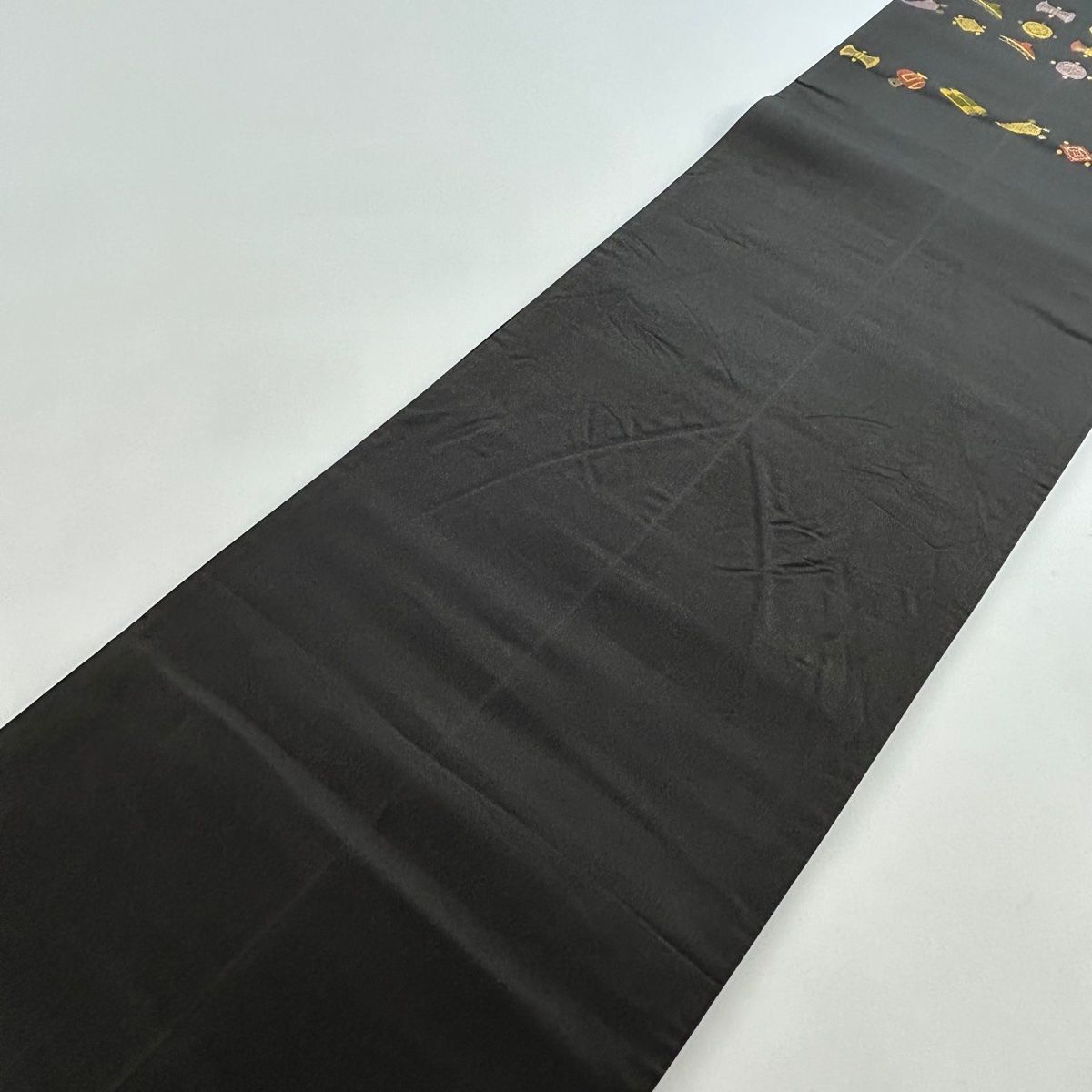 袋帯 秀品 宝尽くし 箔 灰茶 六通 正絹 【中古】 - メルカリ