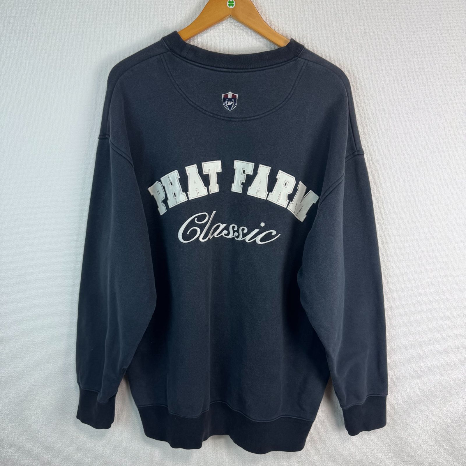 PHAT FARM ファットファーム スウェット トレーナー ワンポイントロゴ 