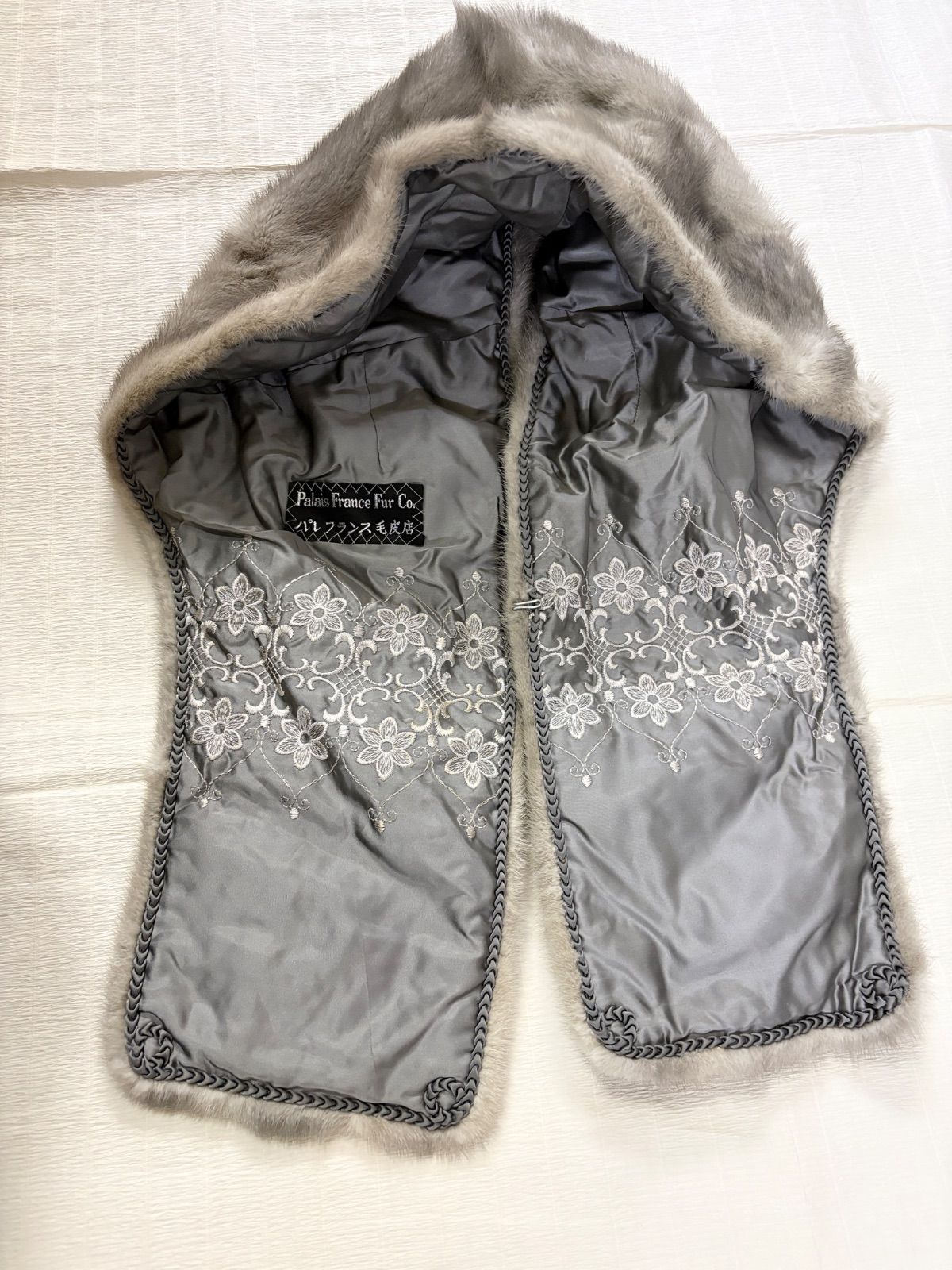 Palais France Fur Co. ミンクファーショール ケープ リアルファー