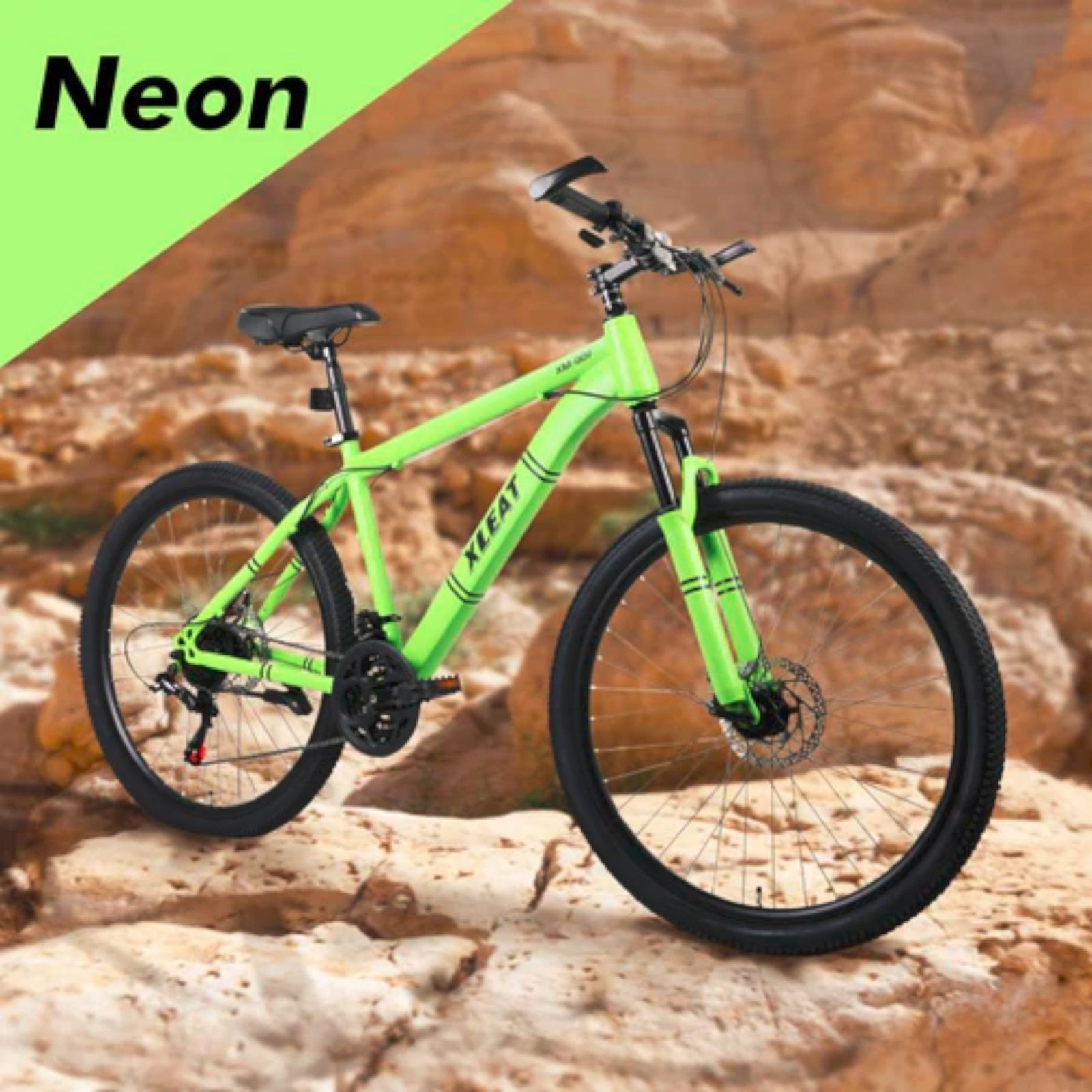 【新品】ネオン マウンテンバイク 26インチ シマノ製 21段変速 自転車 マウンテンバイク 26インチ シマノ製 21段変速 MTB 自転車 ネオン