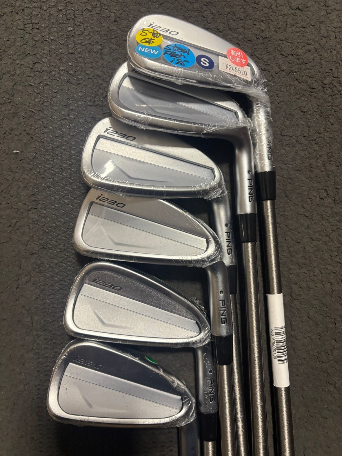 PING i230 OTi 90 フレックスS 5〜PW 6本 ブラック PING i230 OTi 90