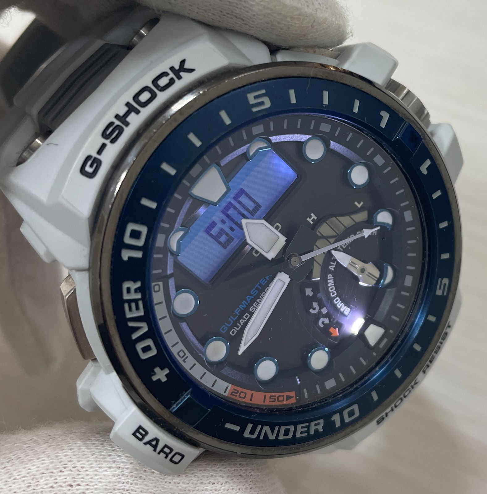 管理番号-P】CASIO G-SHOCK GWN-Q1000 ガルフマスター 現状稼働 管理番号-P】CASIO G-SHOCK GWN-Q1000 ガルフマスター 現状稼働