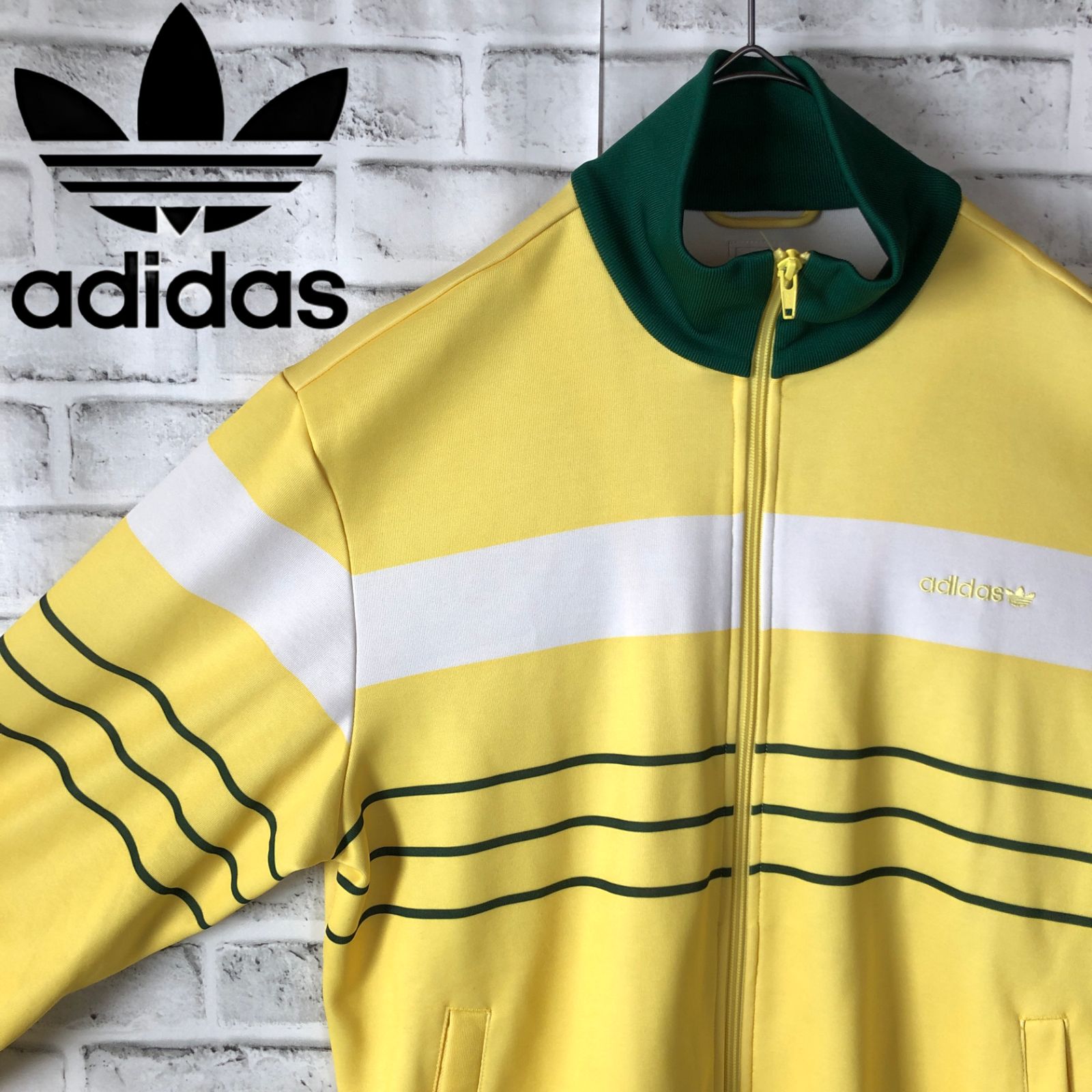 希少XL⭐️90s adidas トラックジャケット トレファイルvintage-