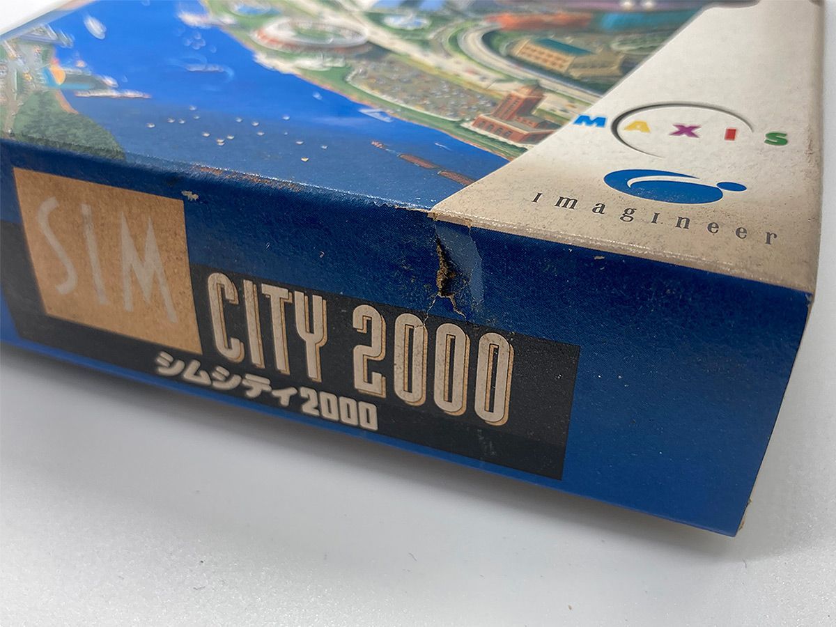 箱・説明書付・動作確認済・送料込】シムシティ 2000