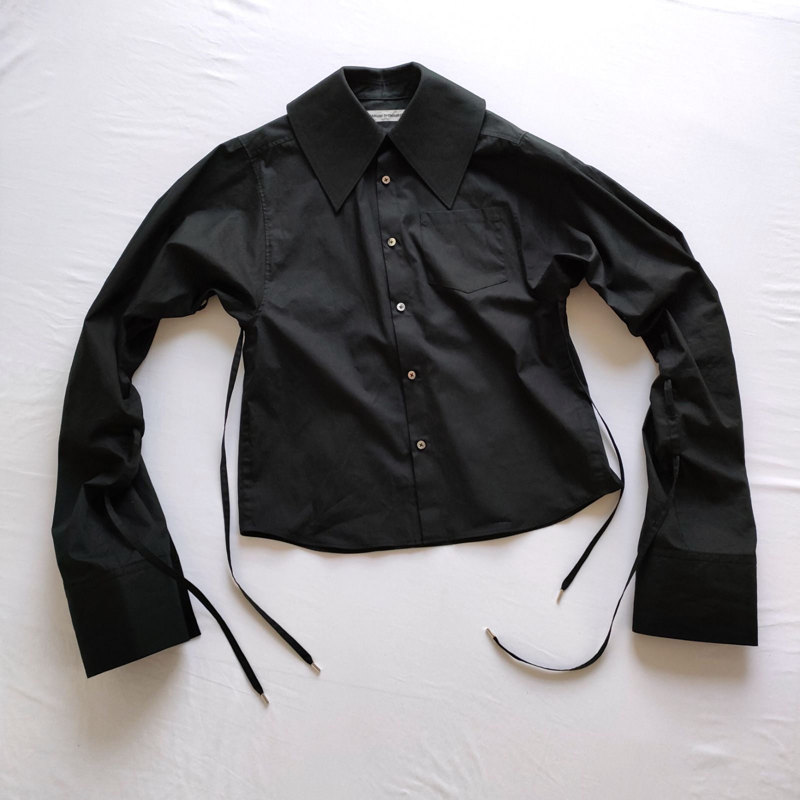 HARUKI SHIMAMURA SMALL BODY SHIRTS 黒