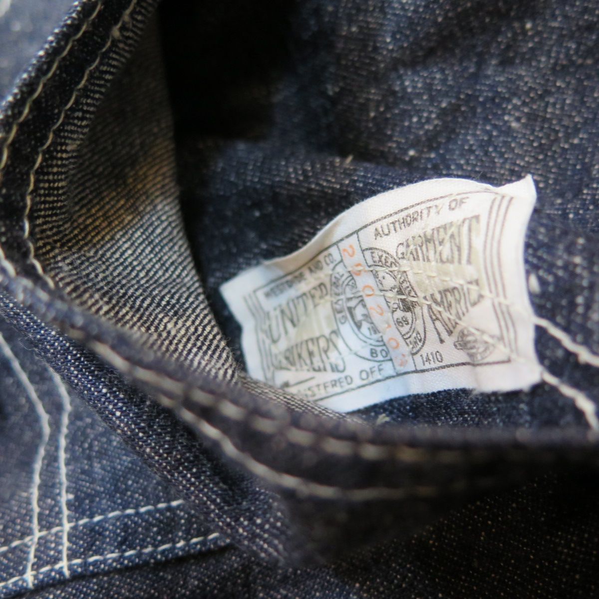 ウエストライド】1940's 3ポケット 大戦 デニムカバーオール WEST RIDE