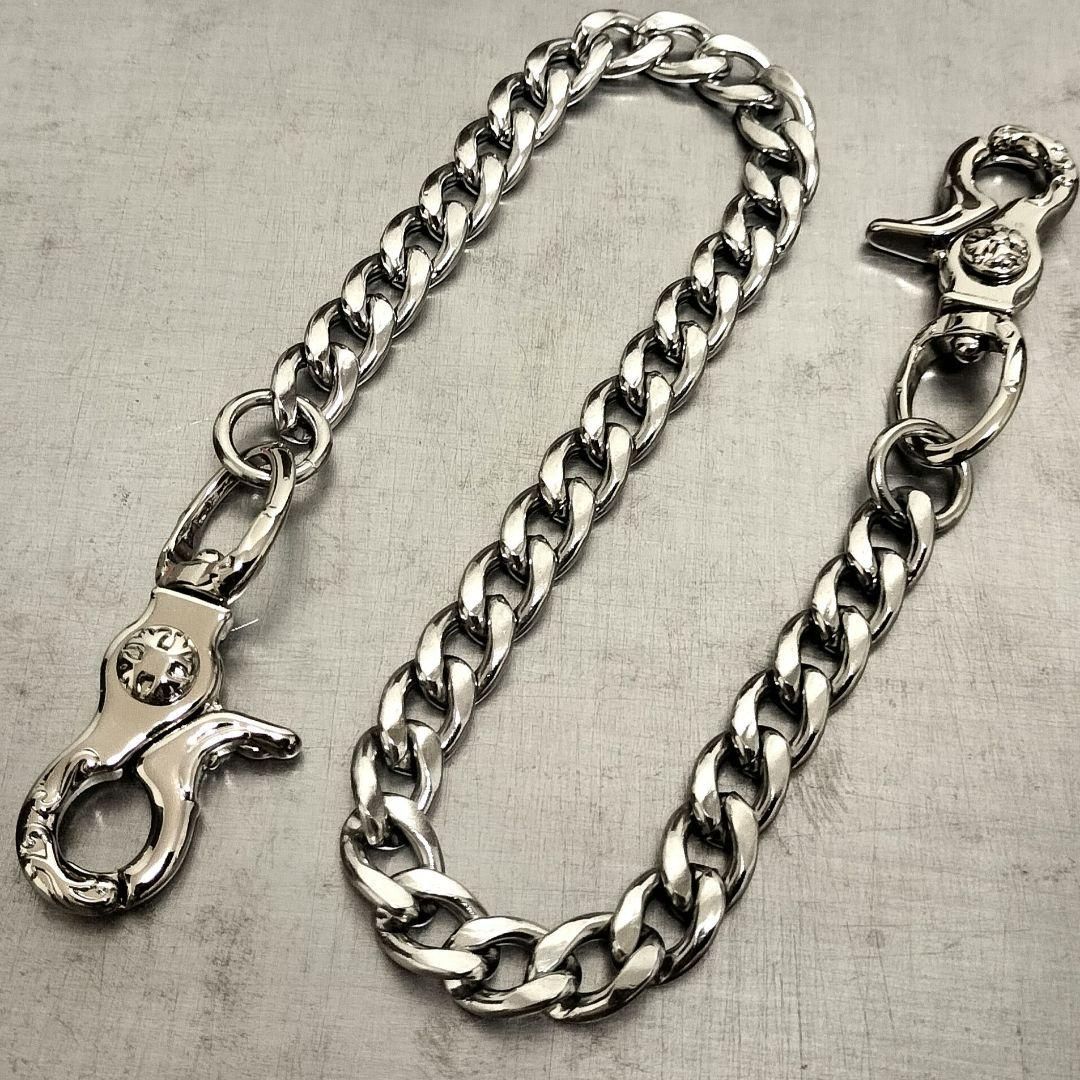 ヤンさん着用真鍮ウォレットチェーン ビンテージスタイル 約45cm ヤンさん着用真鍮ウォレットチェーン ビンテージスタイル 約45cm