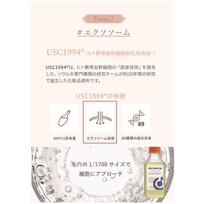エクソソーム 化粧品 ヒト幹細胞 美容液 GD11 プレミアム Rx