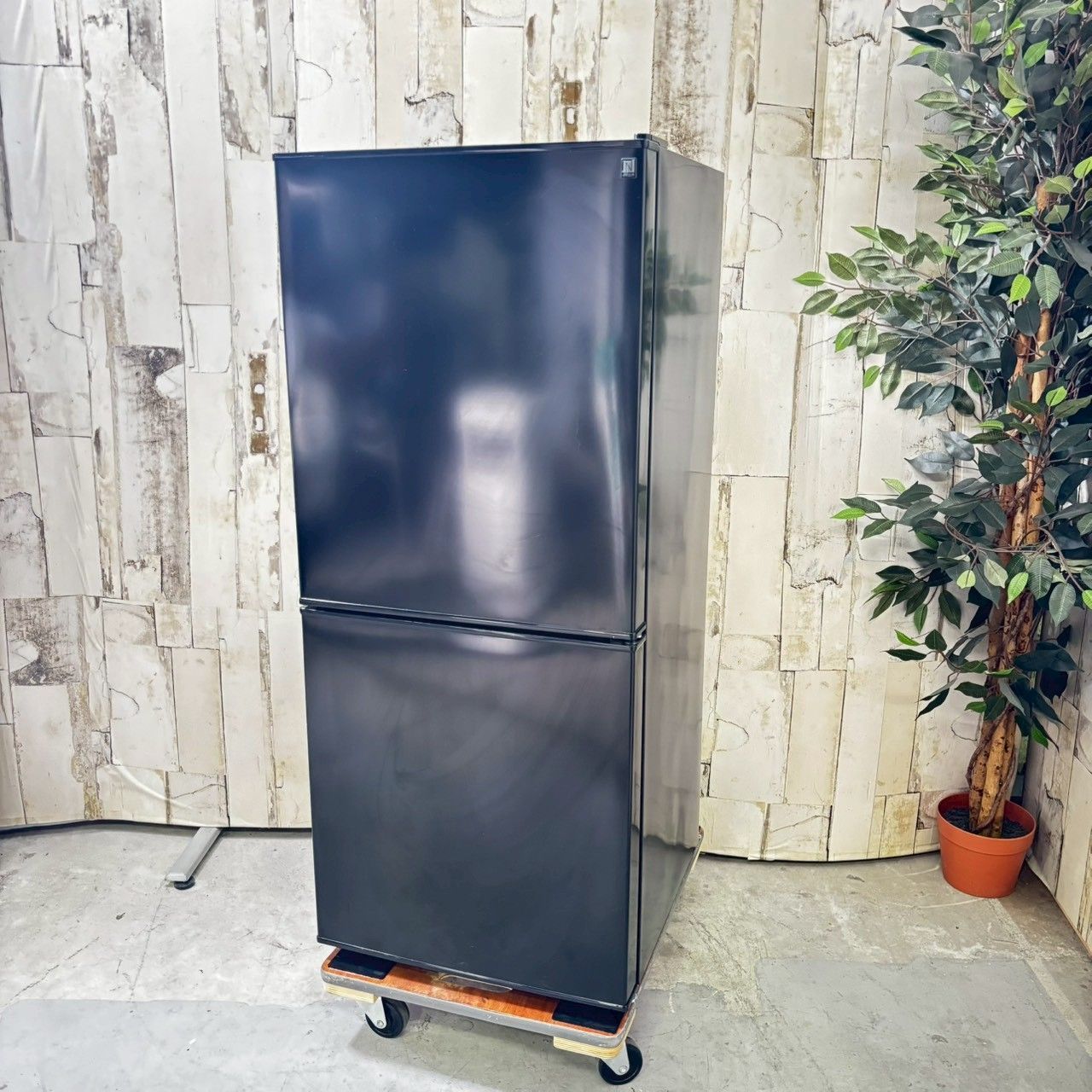 2ドアノンフロン冷凍冷蔵庫